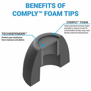 Comply™ Foam TrueGrip™  TW-200-C (Sony TWS) Medium 3 Pair Pack