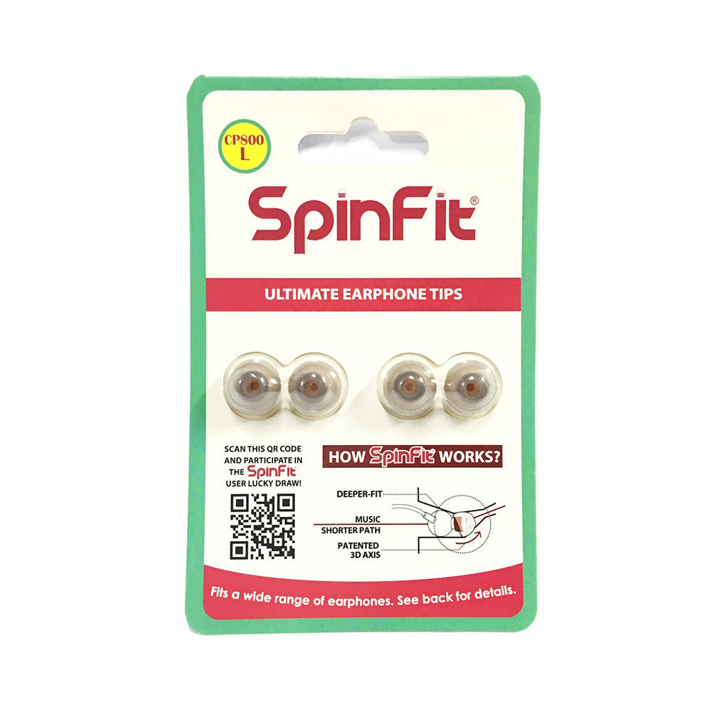 SpinFit Eartip 2-pair Pack CP800