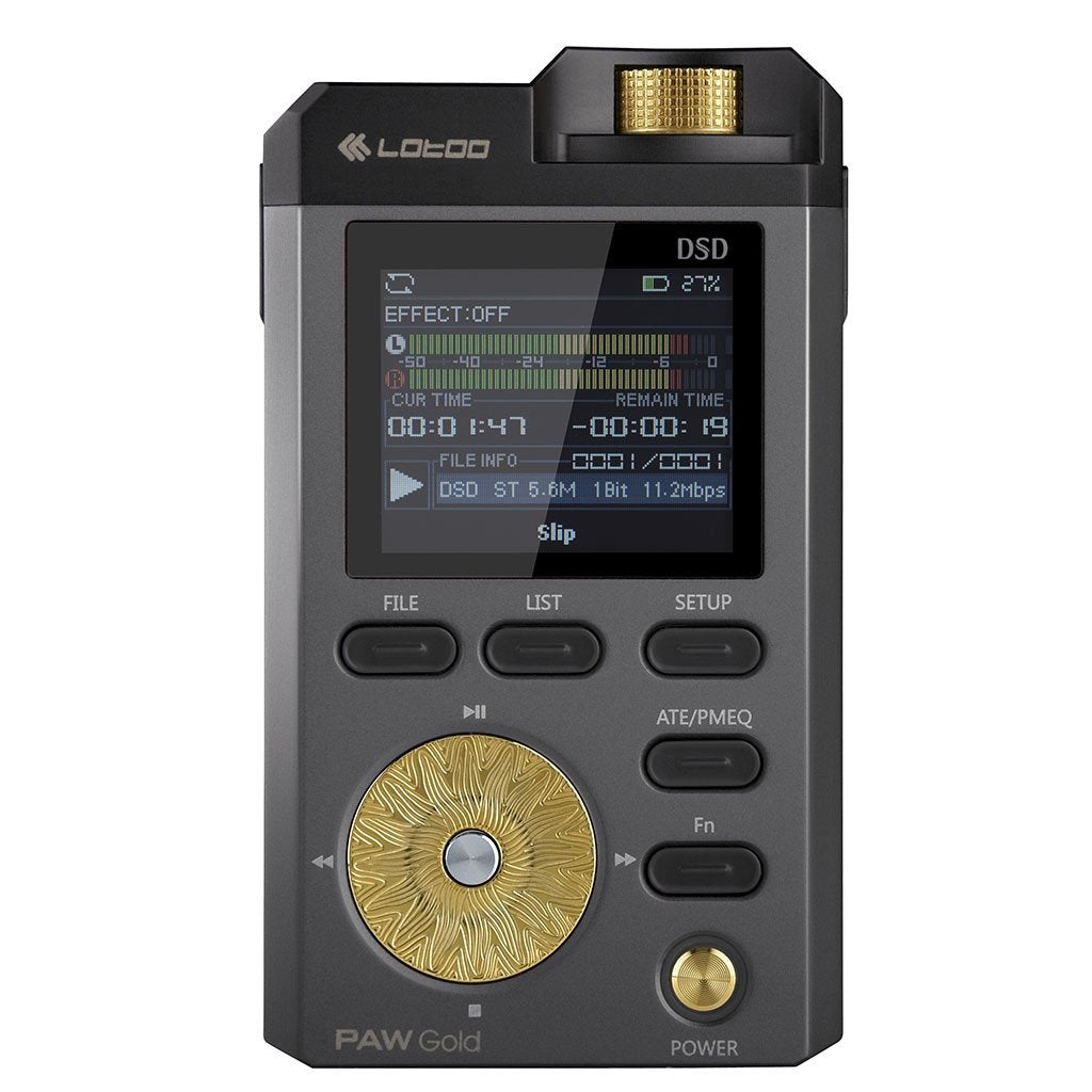 Lotoo PAW Gold Digital Audio Player Black (2017 Edition)